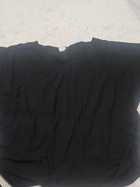 Classic Black Short-Sleeve V-Neck Tee